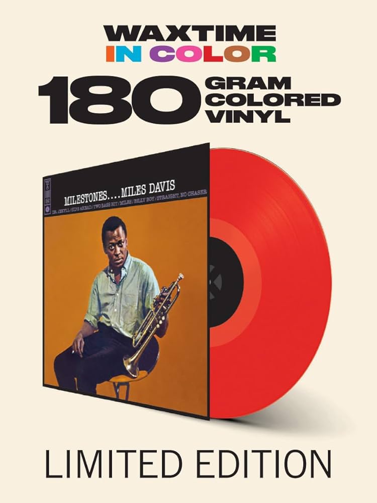 MILES DAVIS - Milestones (Red Vinyl) [VINYL] - Amazon.com Music